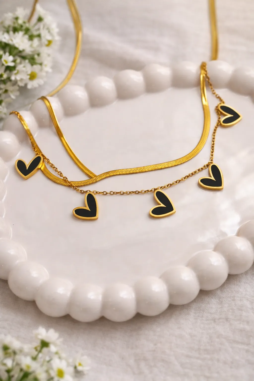 Sunflower pendant necklace