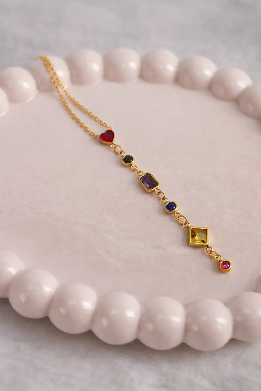Rainbow Gem Bracelet