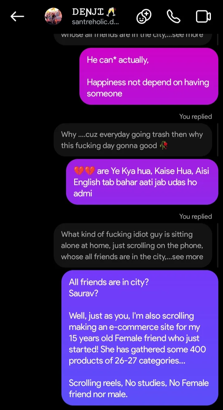 Customer wearing heart necklace