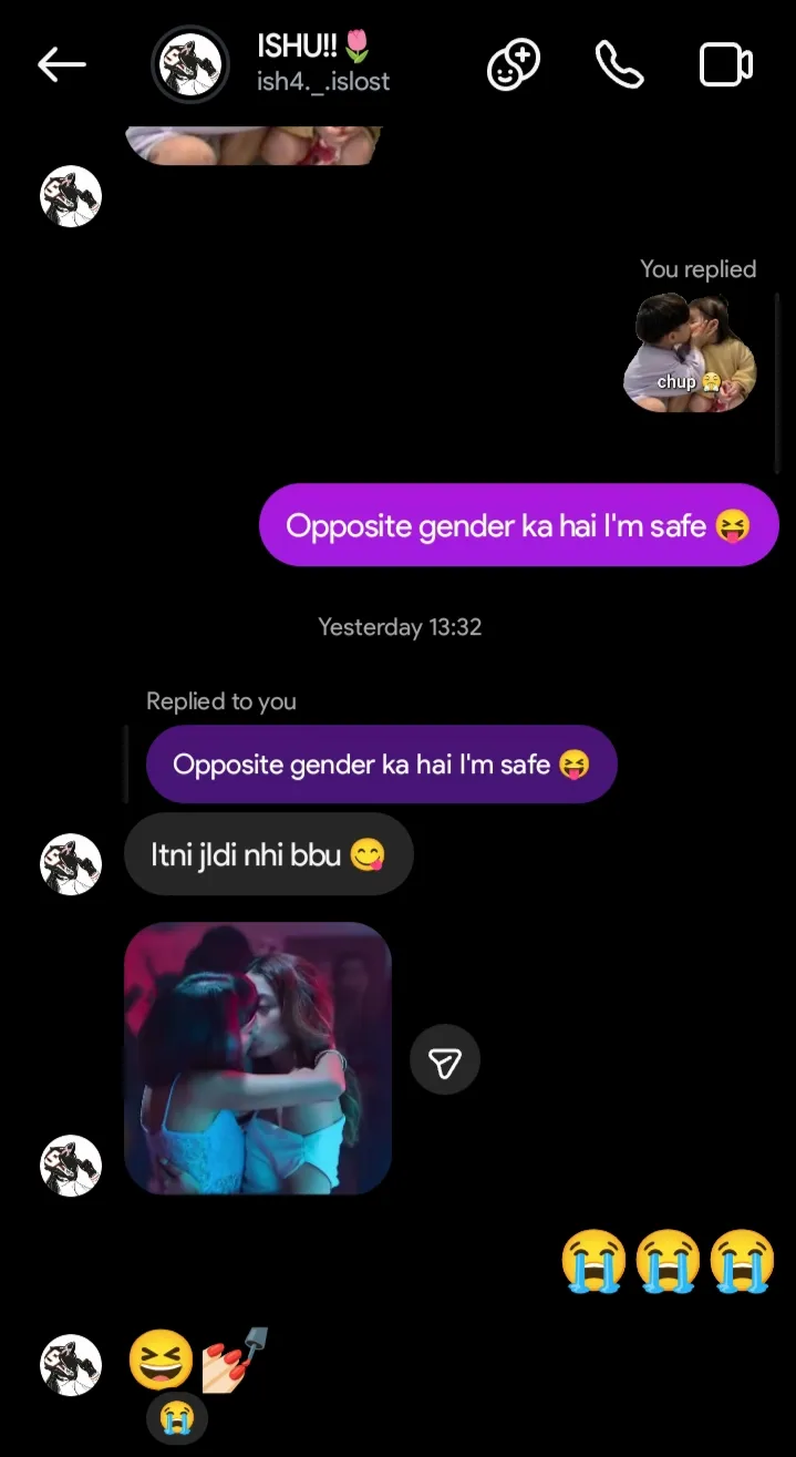 Customer wearing black hearts necklace